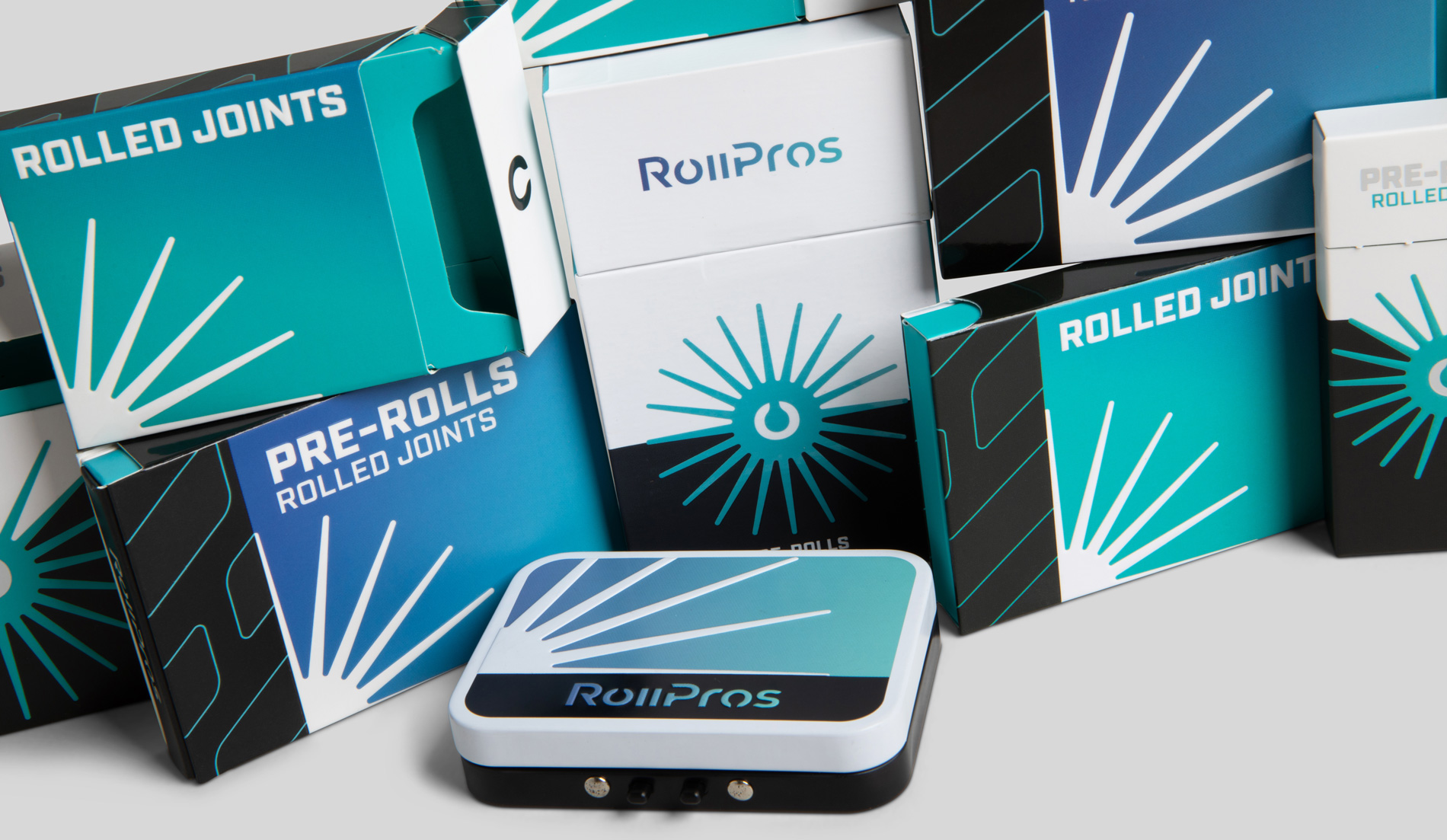 ROLL Packaging Close Up BG 1 RollPros - Pre Rolling Machine