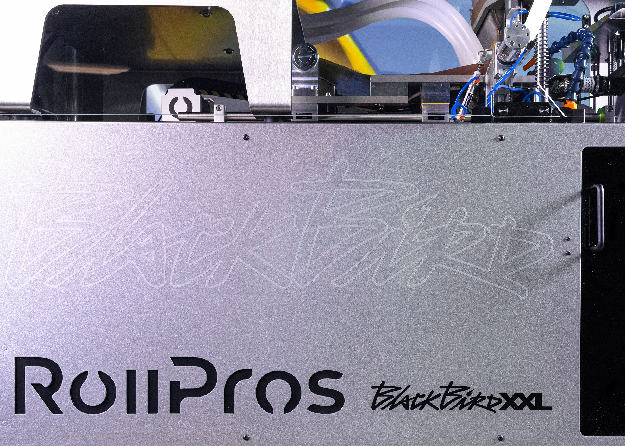 ROLL XXL Front Panel Blackbird RollPros - Pre Rolling Machine