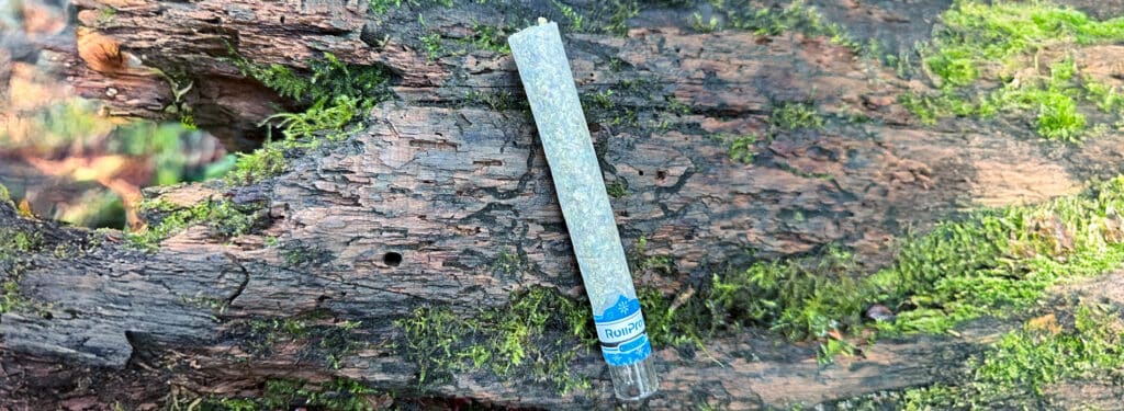 What Is a Cannagar and How Is It Made? Pacific northwest RollPros cannabis cannagar cigar rolled with rice paper and weed flower