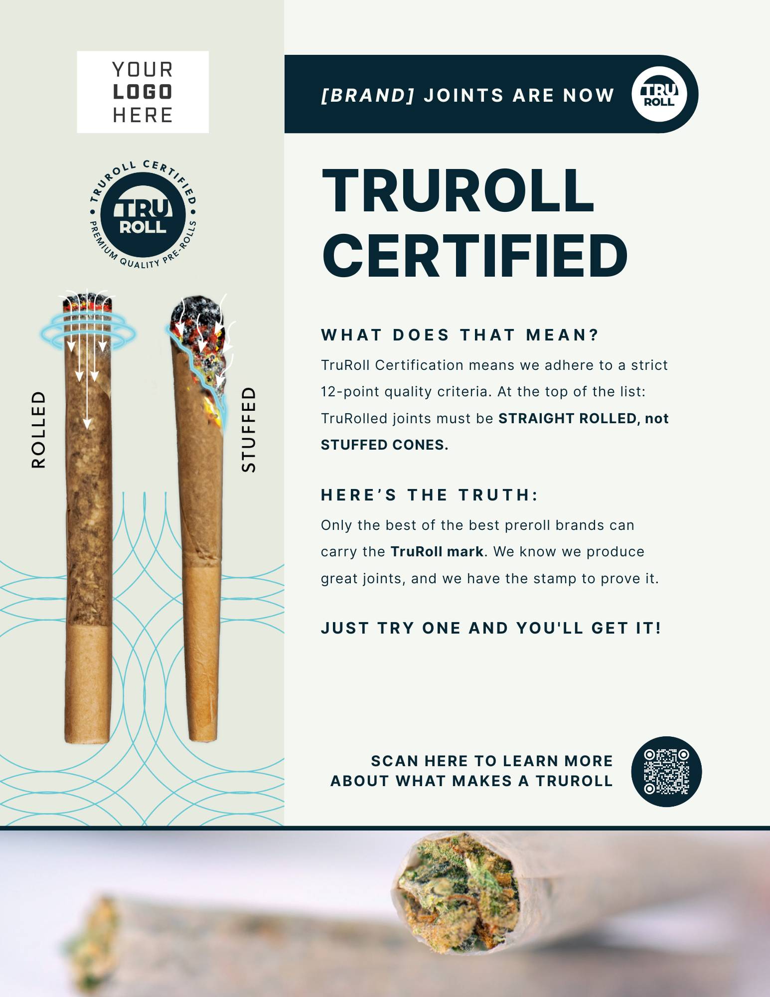 Marketing Program TruRoll Joints Product Sheet