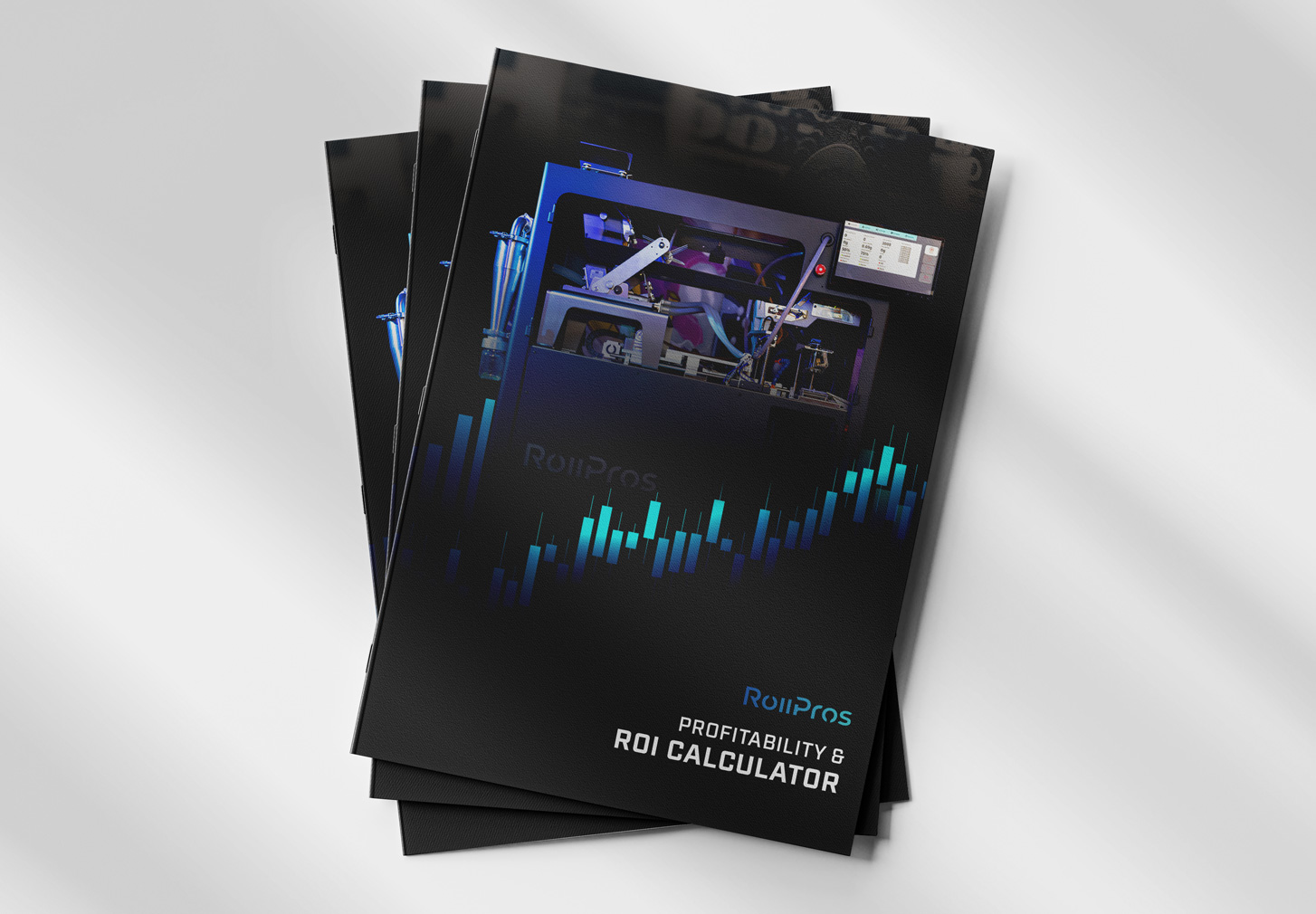 ROLL-ROI-Calc-Cover-1 three guides stacked on top of each other