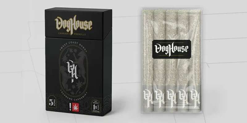 ROLL-DogHouse-Packaging-design Doghouse pre-roll packaging