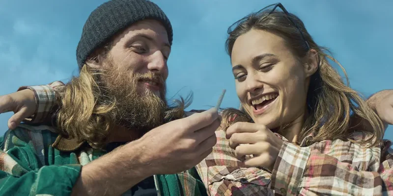 tanana-cannabis-people couple sharing cannabis joint