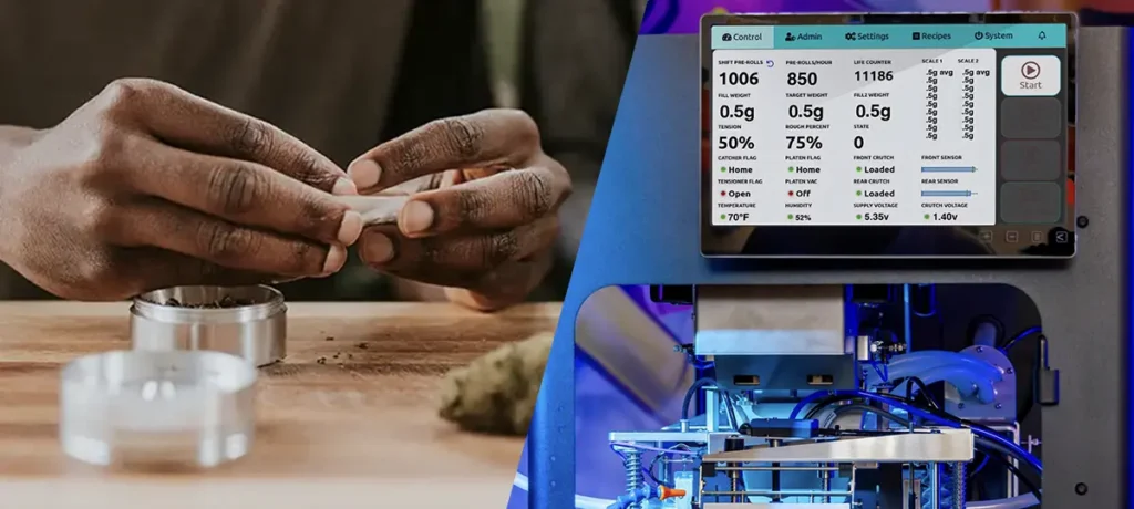 How Much Does It Really Cost to Produce a Pre Roll at Scale ROLL cannabis machine hand RollPros - Pre Rolling Machine