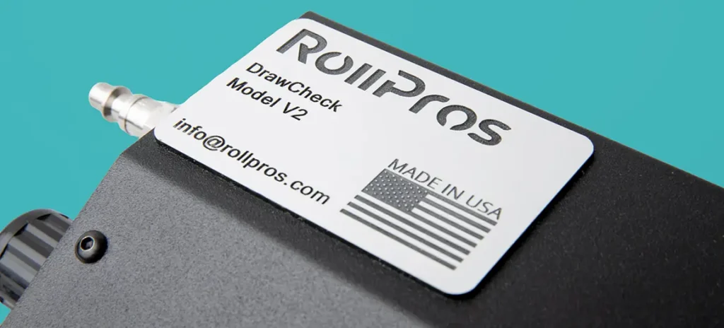 Customer Service Isn’t a Department, It’s Our Commitment at RollPros Drawcheck close up teal 1 RollPros - Pre Rolling Machine