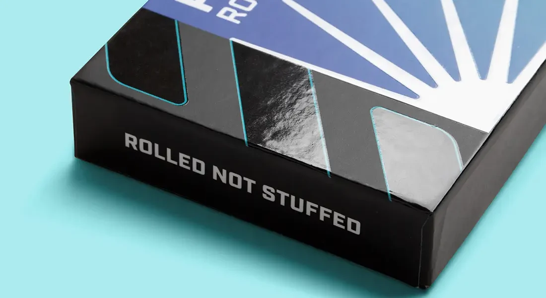 Rolled Not Stuffed Box of cannabis pre-rolls