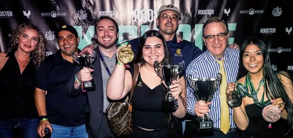 The Trophy Shelf Is Getting Crowded: RollPros Customers Keep Winning Cannabis team celebrating awards
