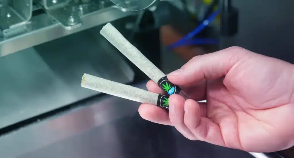 RollPros Unlocks Scalable Hash Hole Production with the Blackbird XXL Blunts Rolled on a Blackbird XXL Machine with a Hash Hole Center